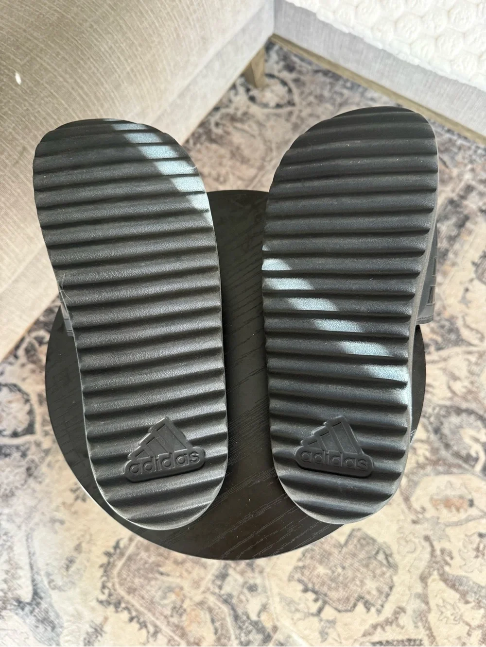 Adidas Women's Adilette Platform Slides Slippers SZ 9